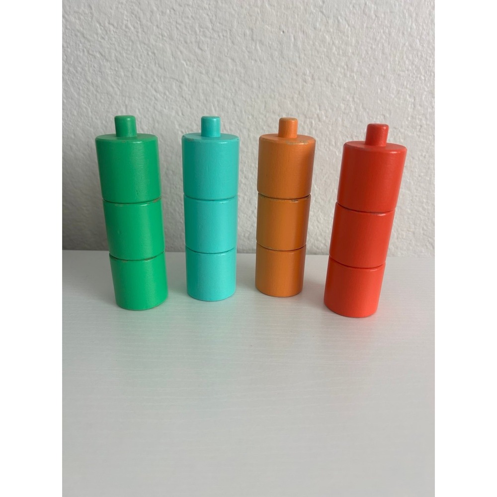 Lovevery 12 Wooden Stacking Pegs Replacement Pieces